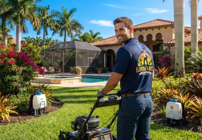 Sod and mulch